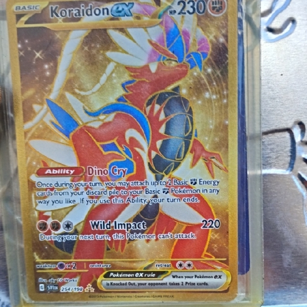 Koraidon EX Pokémon Card
